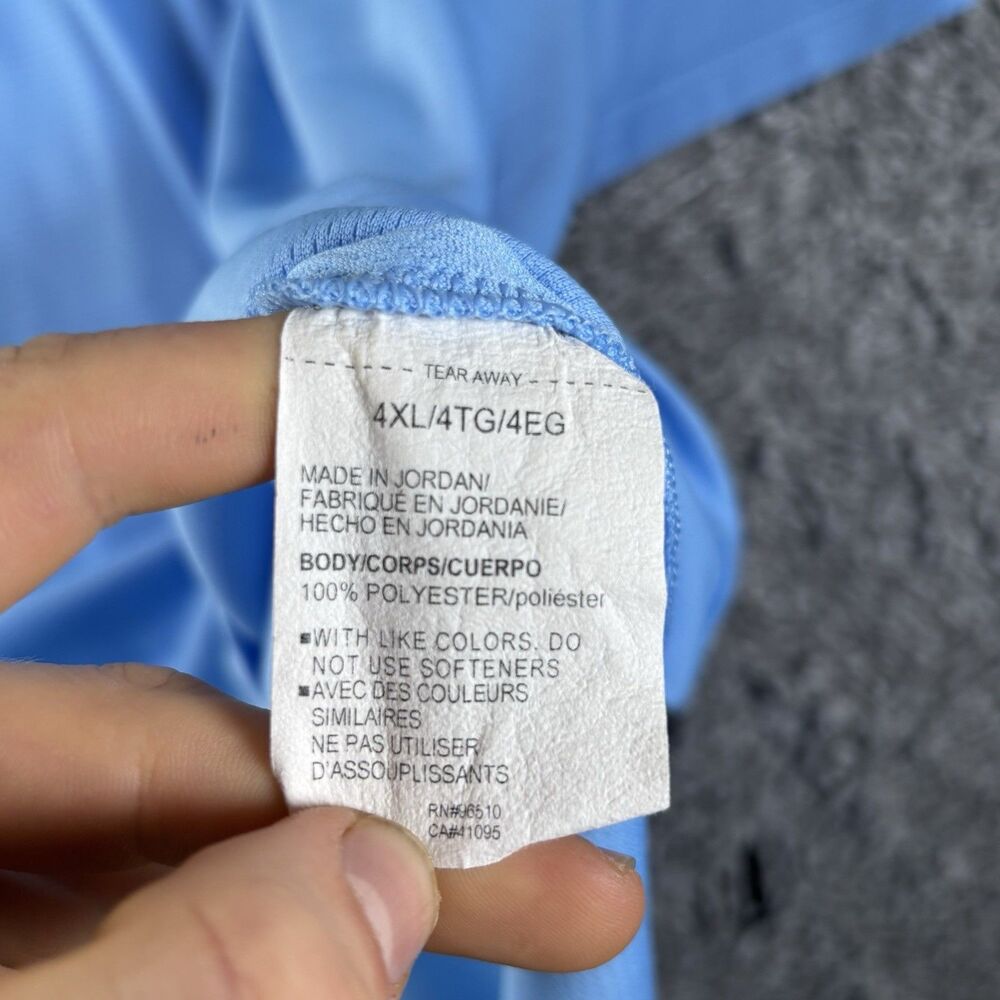 Under Armour Polo Shirt Bundle Of Two Men’s Size 4XL Baby Blue Gray Stretch Golf - Picture 3 of 11